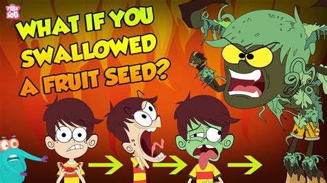 i swallowed an apple seed.